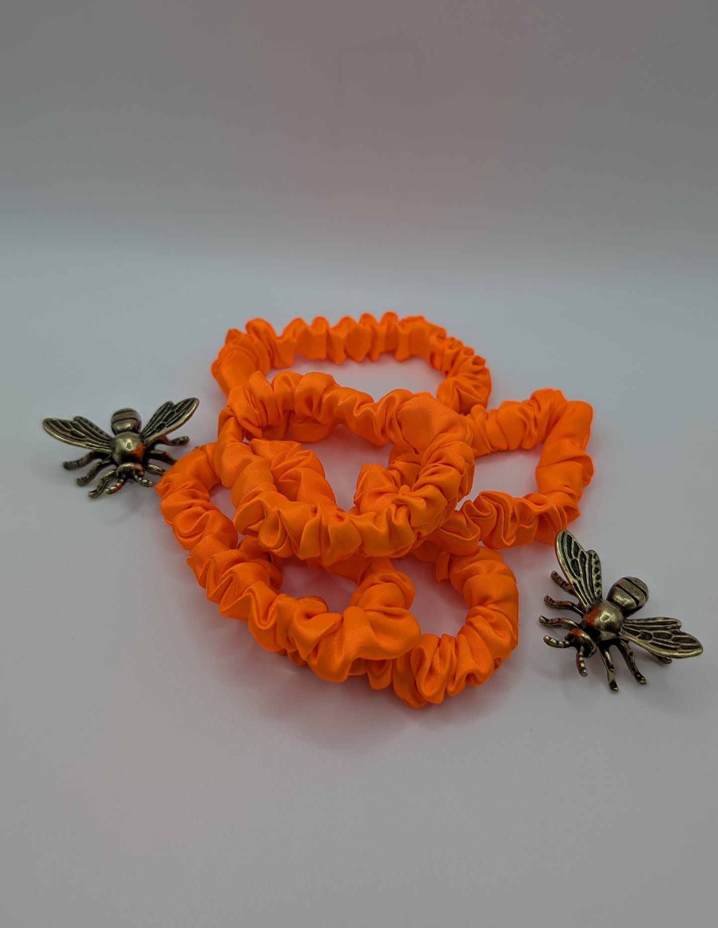Disco Pumpkin Slimline Scrunchie