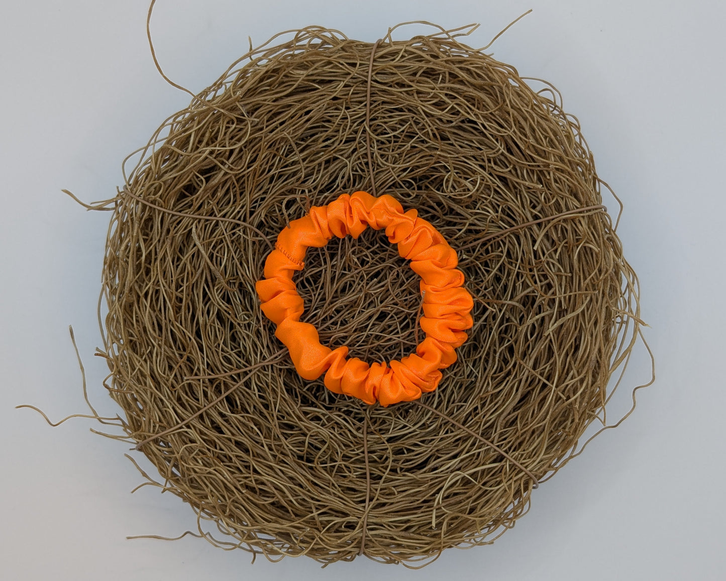 Disco Pumpkin Slimline Scrunchie