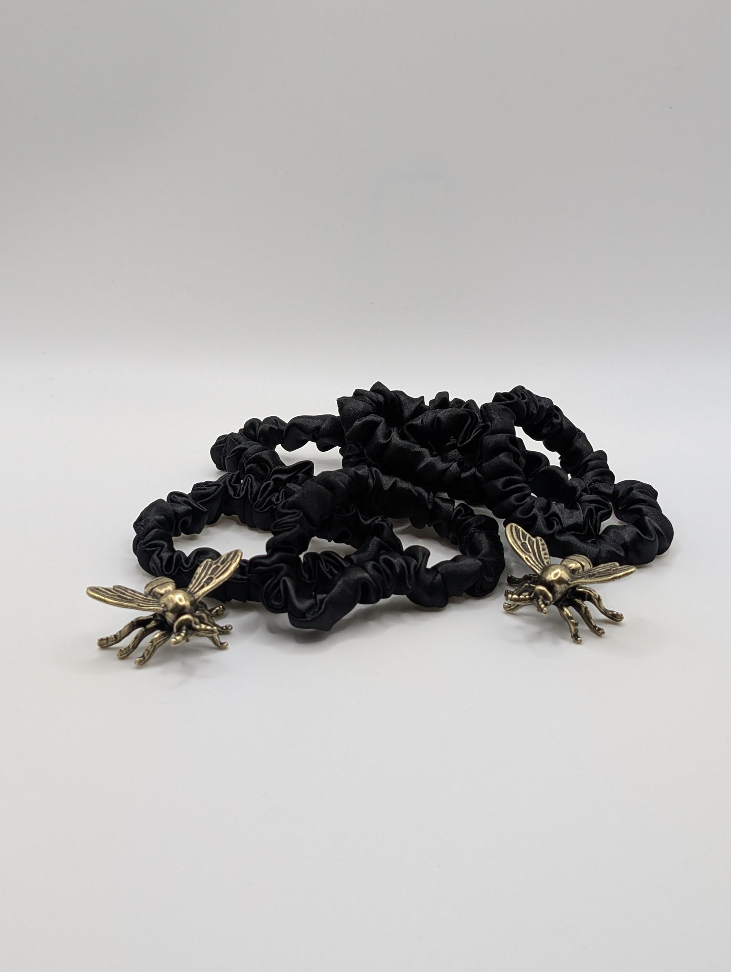 Noir Slimline Scrunchie